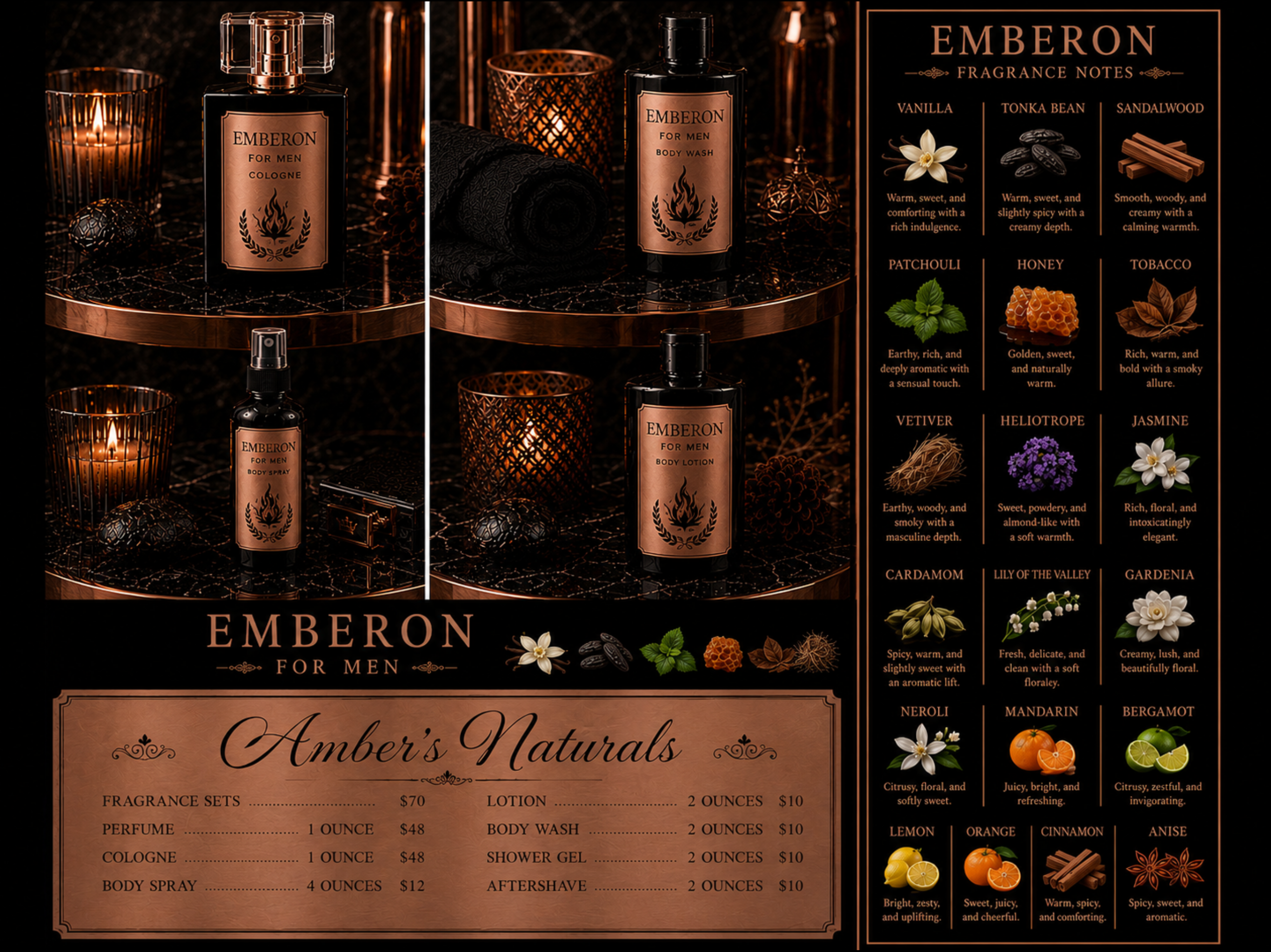 Emberon for Men Collection
