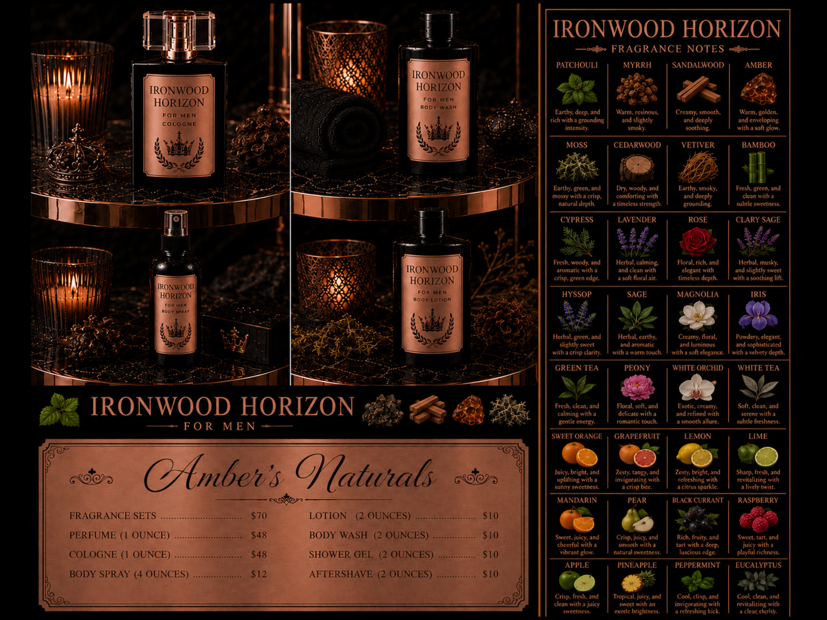 Ironwood Horizon for Men Collection