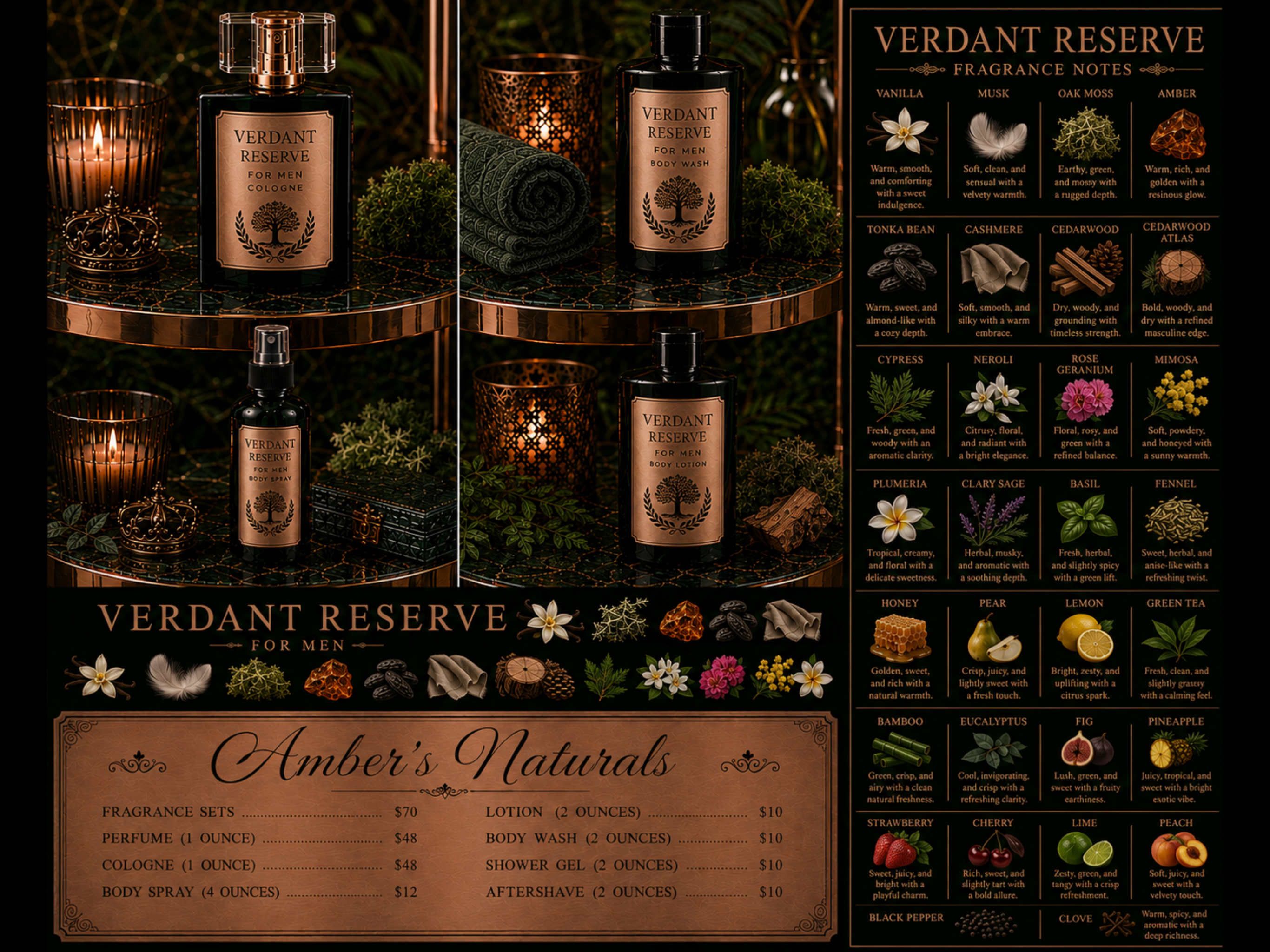 Verdant Reserve for Men Collection
